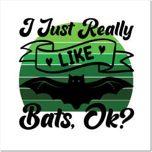 I just really like Bats, ok? Posters and Art